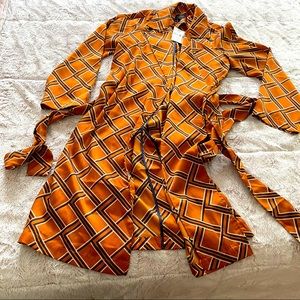 Printed vintage light jacket